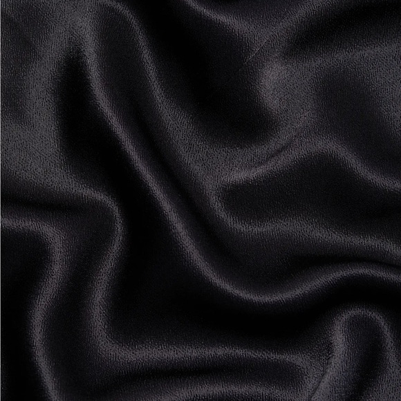 RAILS Black Satin Kaye Mini Dress Scoop Back Party Vacation Size 4 Wedding Guest - Picture 7 of 10